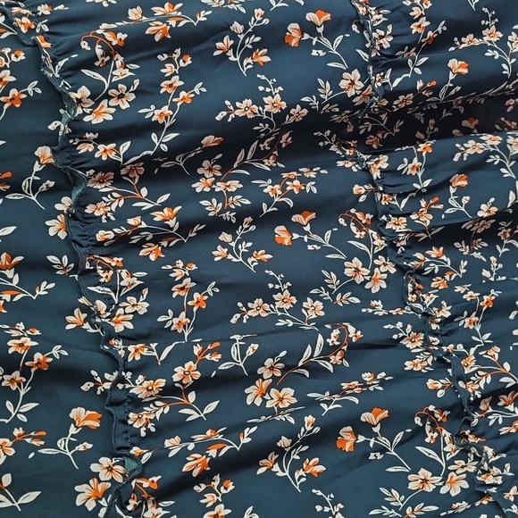 BloomChic Green Smock-Top Short Sleeve Dress - US 14/16 - NWT - Picture 3 of 16